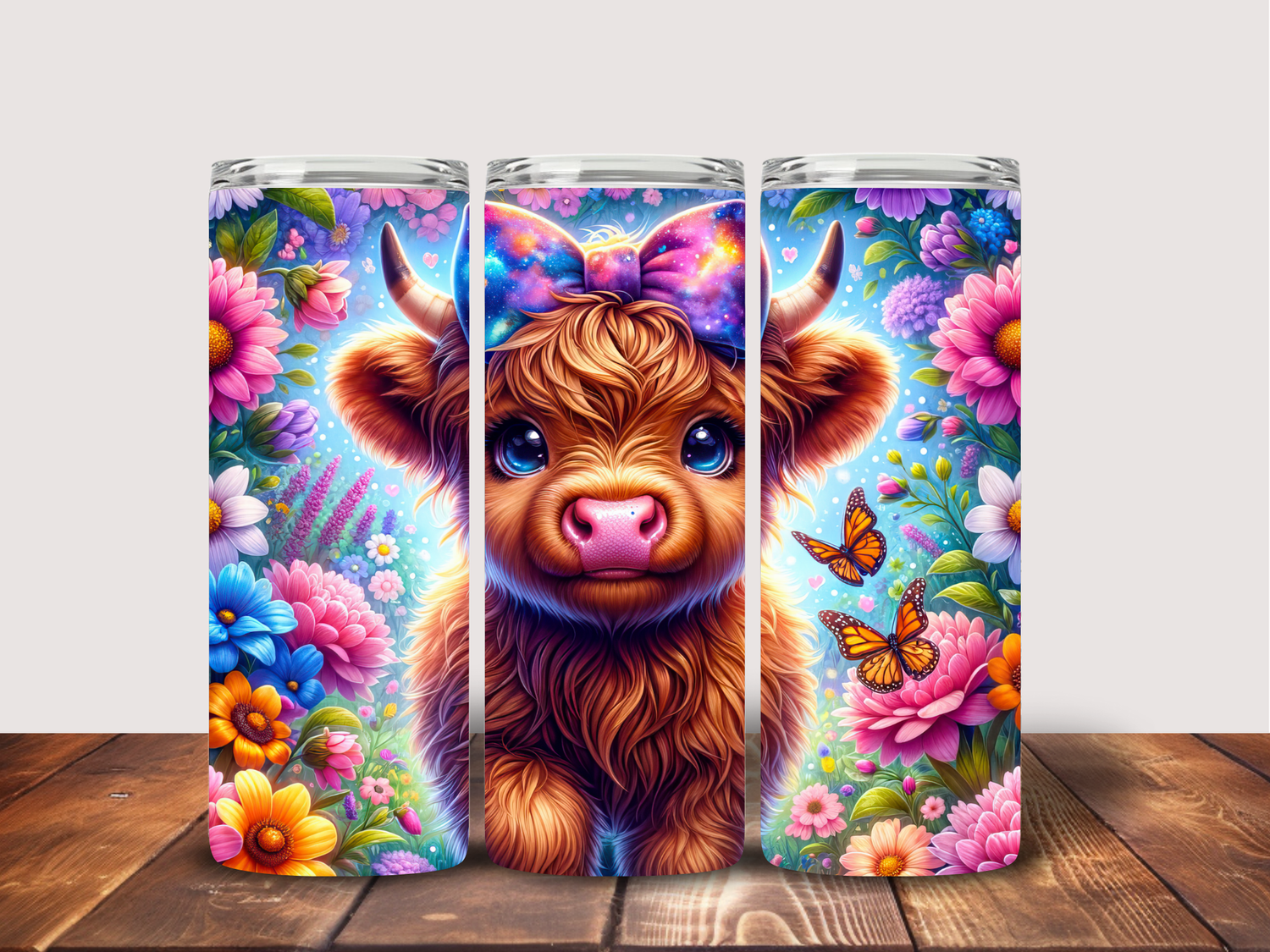 Highland Cow Tumblers