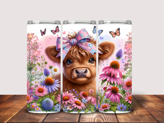 Pink Bow Cow