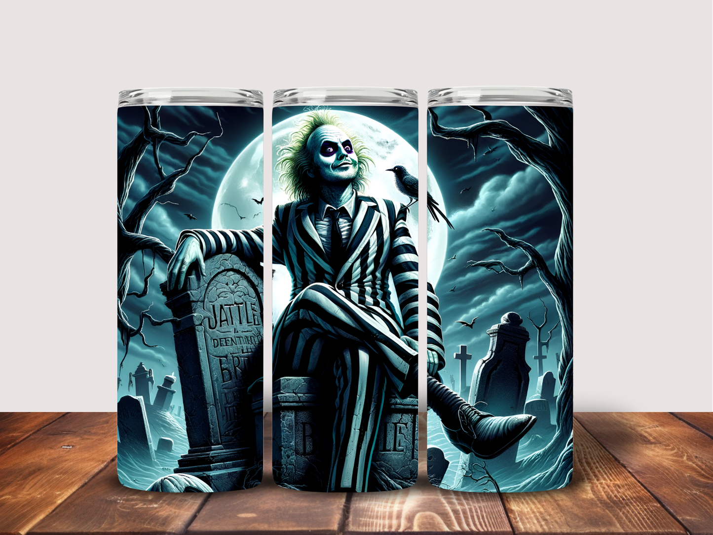 Beetlejuice tumblers