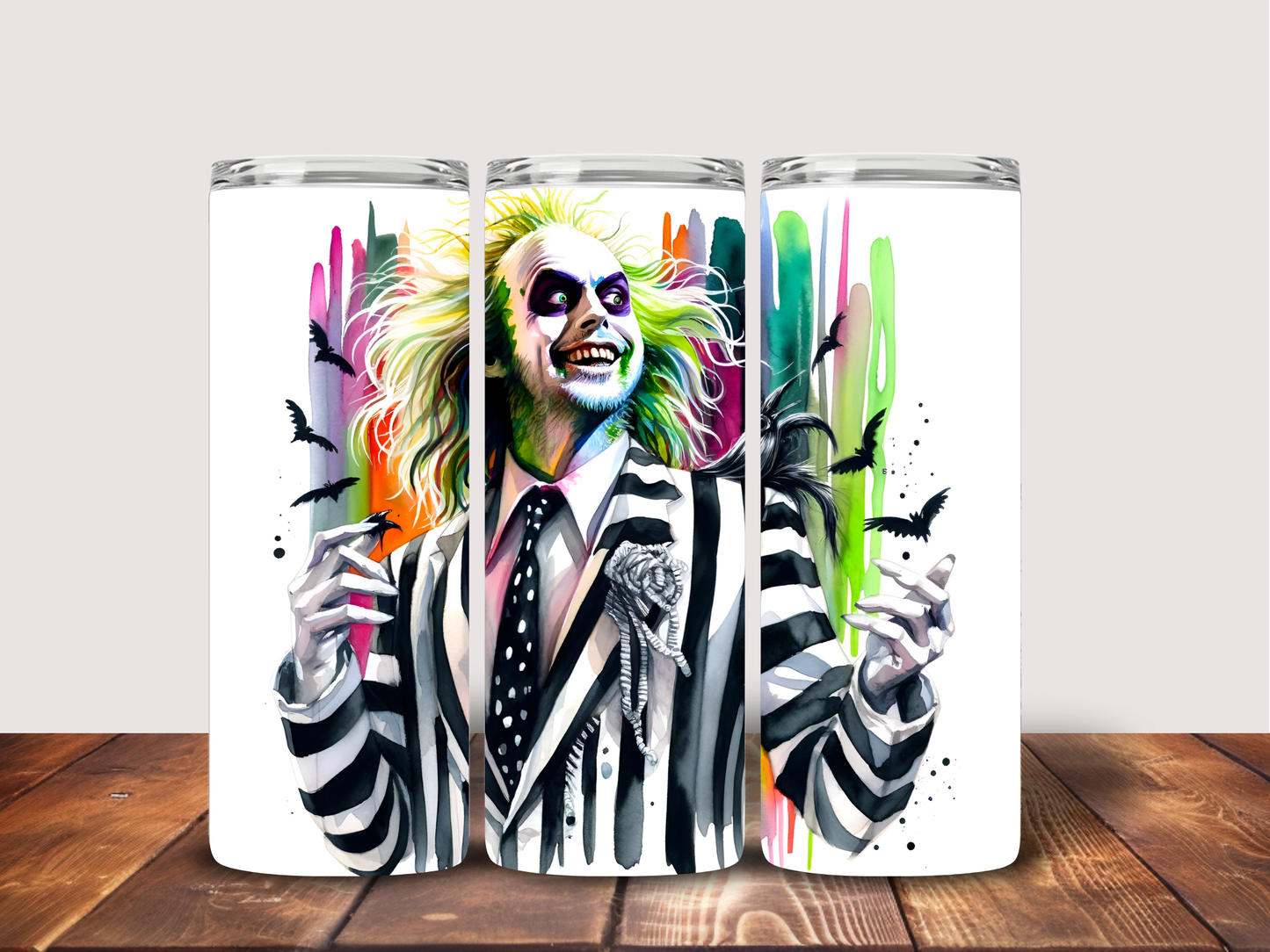 Beetlejuice tumblers